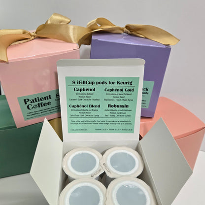Patient Coffee Pod Samplers