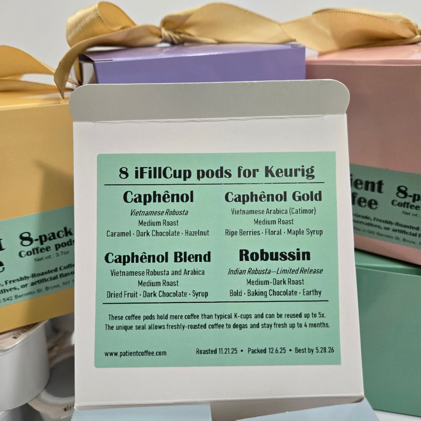 Patient Coffee Pod Samplers